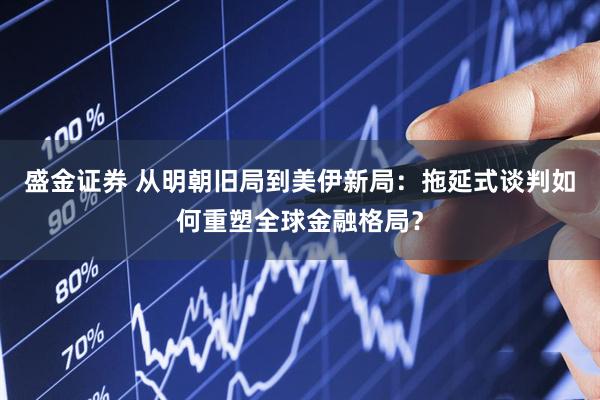 盛金证券 从明朝旧局到美伊新局：拖延式谈判如何重塑全球金融格局？